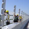 HUASHUAITE Hot Sale Factory Price High Way Sound Noise And Wind Barrier Acrylic Sheet 