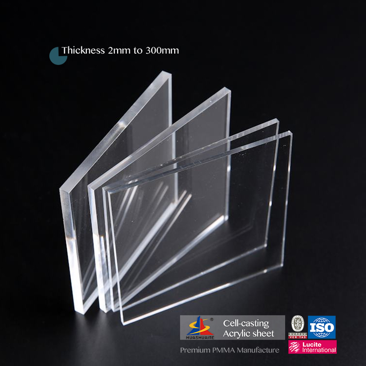 Clear Cast Acrylic Sheet High Transparent PMMA